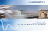 Fabreeka® Structural Expansion Bearings & Piping Supports · PDF fileStructural Expansion Bearings (SBX) 2 SBX STRUCTURAL EXPANSION BEARING SPECIFICATION Fabreeka® is a leading manufacturer