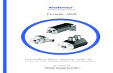 Katalog der Hohner Elektrotechnik GmbH - Snabexpresssnabexpress.ru/Downloud/hohner/katalog-hohner2008.pdfPlug Shaft Encoder SWI 58 Page 14 Hollow Shaft Encoder HWI 40 Page HWII 103