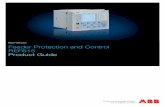Feeder Protection and Control REF615 Product · PDF fileFeeder Protection and Control REF615 Product Guide. ... The IED provides main protection for overhead lines and cable feeders
