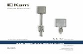 KAM OID™ OPTICAL INTERFACE DETECTOR - …soclema.com/wp-content/uploads/SOCLEMA_KAMCONTROLS...KAM® OID OPTICAL INTERFACE DETECTOR PTB 08 ATEX 1026 OIDMANUAL-1213 An ISO 9001 certified