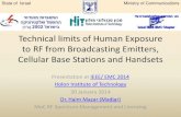 Technical limits of Human Exposure to RF from …mazar.atwebpages.com/Downloads/RF_Technical limits of...Technical limits of Human Exposure to RF from Broadcasting Emitters, Cellular