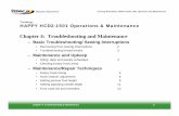 Chapter 4: Troubleshooting and Maintenance Department Training Workbook: HAPPY HCD2-1501 Operation and Maintenance ... in slight mis-alignment. ... “tube” for upper shaftAuthors: