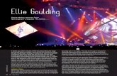 Ellie Goulding - DiGiCo Digital Mixing Consoles for Live ... Goulding SD7 LSI April 2014.pdfIt strikes you within minutes of Ellie Goulding hitting the stage ... song to the next until