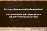 Performance Development at Your Program’s Level: …nsps.ussailing.org/wp-content/uploads/2017-presentations/t3/... · Provide basis for self evaluation and ... YouTube Channel