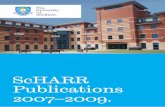 ScHARR - University of Sheffield/file/...ScHARR Publications 2007 3 Coventry PA, Hind D. Comprehensive pulmonary rehabilitation for anxiety and depression in adults with chronic obstructive