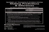Making Predictions and Inferences - Paul J. Goodenough 5/cause and... · Making Predictions & Inferences ... and Spotlight on Reading & Listening Comprehension. ... She didn’t study