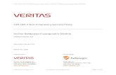 FIPS Non Proprietary Security Policy NetBackup ... Veritas NetBackup Cryptographic Module provides cryptographic functions for Veritas NetBackup. The ...