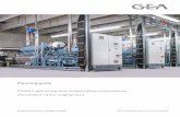 Planning guide - gea.com Documents/Grasso Chiller BluAir... · Chillers with screw and reciprocating compressors ... 2.1.1 Water cooled chiller for inside installation with an external
