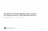 Vehicle Equipment and Inspection Regulations Manuals/Pub...i Vehicle Equipment and Inspection Regulations • PUB 45 ... Road Test ...