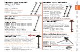 Double Disc Anchors Outdoor  · PDF fileOutdoor Improvements ... Approved for use in Alabama for Class 3 Soil. ... ABS Lateral Stabilizer Plate, Designed for loose soil condi