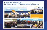 Statutes & Internal Regulations - EPP - European People's · PDF file · 2016-06-17Statutes & Internal Regulations EPP ... Article 5 05 MEMBERS WITH VOTING RIGHTS Article 6 06CHAPTER