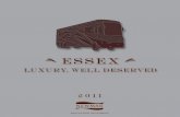 ESSEX - RVUSA: RVs for Sale Nationwide - plus …library.rvusa.com/brochure/2011essexbrochure.pdf · makes handling Essex ... wall slide-out, lets you live ... maneuver the motorcoach