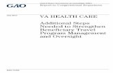 United States Government Accountability Office · PDF fileDashboard, evaluating ... Agency Comments and Our Evaluation 16 ... travel expenses associated with medical appointments,