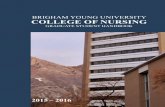 BRIGHAM YOUNG UNIVERSITY COLLEGE OF NURSINGnursing.byu.edu/documents/Dynamic/2030/Graduate Handbook Final.pdf · The mission of the Brigham Young University College of Nursing is