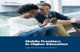 Mobile Frontiers in Higher Education - Qualcomm · PDF fileMobile Frontiers in Higher Education. ... online and blended learning have steadily ... students for a prosperous future.