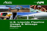 Association of Oil Pipe Lines - American Petroleum … of Oil Pipe Lines ® U.S. Liquids Pipeline Usage & Mileage Report ... drilling and hydraulic fracturing are yielding new supplies