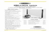 MINI-SCREEN System - Banner Engineeringinfo.bannerengineering.com/cs/groups/public/documents/literature/... · MINI-SCREEN® System Safety Light Screen System Instruction Manual For