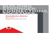 Vodafone Qatar Annual Report 2015/16 · PDF fileVodafone Qatar Annual Report 2015/16. ... Executive Management Team 15 ... principles in the Company’s Articles of Association,
