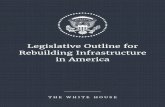 Legislative Outline for Rebuilding Infrastructure in America · PDF filetechnology to improve cost and improve performance; and ensuring Federal grant recipients are accountable for