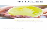 Business Ethics Conduct Guide Best Practices Guide in ... THalES - Best Practices Guide in information management Information management is of vital strategic importance to Thales.
