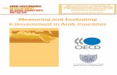 Measuring and Evaluating E-Government in Arab · PDF file1 Measuring and Evaluating E-Government in Arab Countries High Level Seminar on Measuring and Evaluating E-Government and 3rd