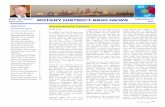 Robert “Bob” Johnson ROTARY DISTRICT 6630 NEWS · PDF filedistrict; but the fight continues on! ... The July 2014 Semi-annual Report distributed to clubs ... 14 is still in sight