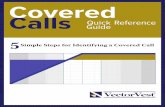 Covered Calls - VectorVest | Stock Analysis and Portfolio ... · PDF fileunparalleled option analysis tools in ... under ‘Apply DT Scan,’ click on the drop ... Enter the symbol