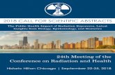 2018 CALL FOR SCIENTIFIC ABSTRACTS - … CALL FOR SCIENTIFIC ABSTRACTS ... risk analysis, and biostatistics. The RH 2018 hicago meeting will maintain its traditional identity and distinct