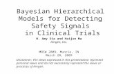 [PPT]Bayesian Hierarchical Models for Detecting Safety · Web viewBayesian Hierarchical Models for Detecting Safety Signals in Clinical Trials H. Amy Xia and Haijun Ma Amgen, Inc.
