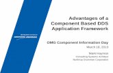 Advantages of a Component Based DDS Application … Based DDS Application Framework March 18, 2013 Mark Hayman ... Component Definition Component Interface Design Component Packaging