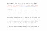 Defining and measuring employability - Quality … papers... · Web viewDefining and measuring employability Final pre-proof draft of Harvey, L., 2001, ‘Defining and measuring employability’,