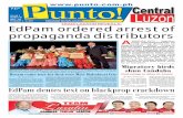 TEAM LAZA TIN REVEALS: EdPam ordered arrest of …punto.com.ph/data/pdf/vol6no98.pdf · claimed by Kagawad William David of ... With them are City Engineer Donato Dizon and Vice Mayor