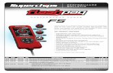 f5 Release flyer - tufftruckparts.com (Gas 99-15 and 1999 ... Introducing the all-new Flashpaq F5 performance tuner from Superchips. With it’s new, ... • Read & clear diagnostic