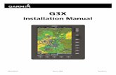 Installation Manual - Sporty's iv G3X Installation Manual Revision A 190-01054-01 3-26 Example Bracket Antenna Mounting Under Glareshield 3-24 3-27 Example Non-structural Antenna Mounting