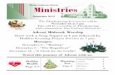 Trinity Lutheran Church Ministries - · Trinity Lutheran Church 2 507 W Powell Blvd, Gresham, OR 97030 Christmas Worship Christmas Eve worship services are at 5, 7, and 9 pm. Christmas