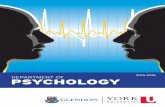 2015-2016 DEPARTMENT OF PSYCHOLOGY - · PDF filePSYCHOLOGY DEPARTMENT OF 2015-2016. PSYCHOLOGY 2015-2016 1 Glendon’s Psychology Department is committed to the pursuit of excellence
