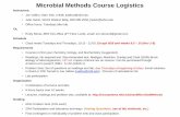 Microbial Methods Course Logisticsecosystems.mbl.edu/SES/MicrobialMethods/Introduction2017.pdf · ¤ Processes (i.e., rates, ... Reproduction occurs by simple division. ... You could