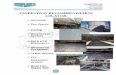 INSPECTION RECOMMENDATION LOCATOR - · PDF fileINSPECTION RECOMMENDATION LOCATOR: ... Technology Institute (CTI) Acceptance Test Code for Water-Cooling Towers ATC-105. This test code