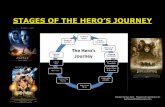 STAGES OF THE HERO’S · PDF fileseparation from the hero's ... •The hero dies a physical death, ... we will examine 12 stages of “The Hero’s Journey” found in four popular