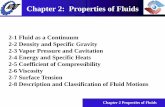Chapter 2: Properties of Fluids - NTUTerac.ntut.edu.tw/ezfiles/39/1039/img/1407/73515070.pdf · Fluid Mechanics Y.C. Shih February 2013 Chapter 2 Properties of Fluids Atoms are widely