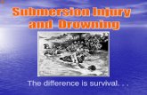 The difference is survival. . . Drowning is a significant ... Near Drowning May …The difference is survival. . . Drowning is a significant cause of disability and death. The classic
