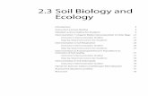 2.3 Soil Biology and Ecology - Food systems Organic Farming...Soil Biology and Ecology Unit 2.3 | 3 Introduction Unit Overview This unit introduces students to the biological properties