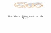 Getting Started with Quo - Mapyxdownload.mapyx.com/quo_files/v2/documents/getting_started_with_q… · Getting Started with Quo 12 Add Areas ... Quo use grey lines and shading to