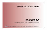 MBM INTAKE 2018 - Bangladesh Institute of Bank …ssadmin.bibm.org.bd/notice/27-09-17/DSBM 6th Batch_Intake_2017.pdf · Dr. S. M. Ahsan Habib, Director (Training), ... Director of