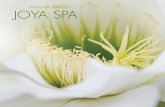 menu of ServiceS Joya Spa - Omni Hotels · PDF fileJoya Spa is proud to offer our spa guests Arizona’s only Hammam-inspired luxury spa. ... scrub using traditional herbal black soap