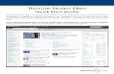 Thomson Reuters Eikon Guide - University of Torontofinancelab.rotman.utoronto.ca/resources/real-time-applications/Docs... · S&P/TSX 60 - .SPTSE Dow Jones Industrial Average - .DJI