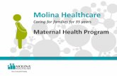 Molina Healthcare - ccbh. · PDF filedepartment physician who saw people in ... Molina Healthcare provides NCQA-accredited care and services that focus on ... Provider Network