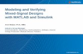 Modeling and Verifying Mixed-Signal Designs with … VHDL, Verilog Spice-like Mixed-Signal IC Design Tools Multi-domain simulation Fast simulation Fixed-point and bit-accurate simulation