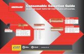 Consumable Selection Guide -  · PDF file  Consumable Selection Guide SELECT THE RIGHT PARTS FOR YOUR WELDING APPLICATION. SHORT CONTACT TIPS
