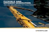 FLEXIBLE AND EFFICIENT DEMOLITION - Kelly · PDF file · 2013-02-05FLEXIBLE AND EFFICIENT DEMOLITION 330D, 345C, 365C, 385C ULTRA-HIGH DEMOLITION ... Caterpillar UHD excavators have